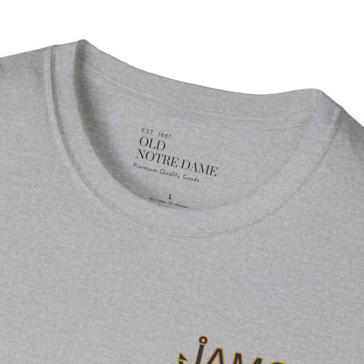 Fishing Lover's Unisex T-Shirt - Notre Dame Fan Gift