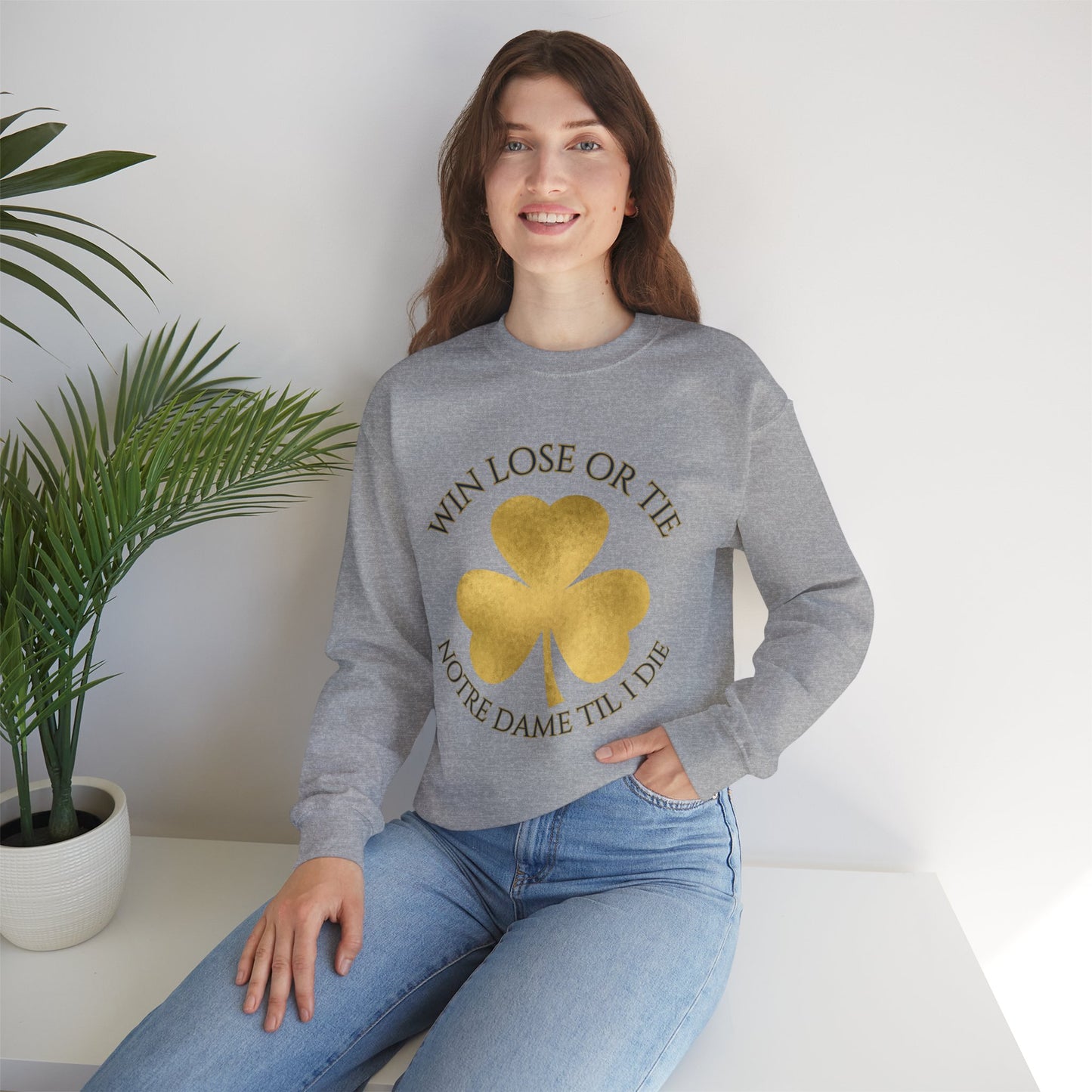 Win Lose or Tie Crewneck Sweatshirt