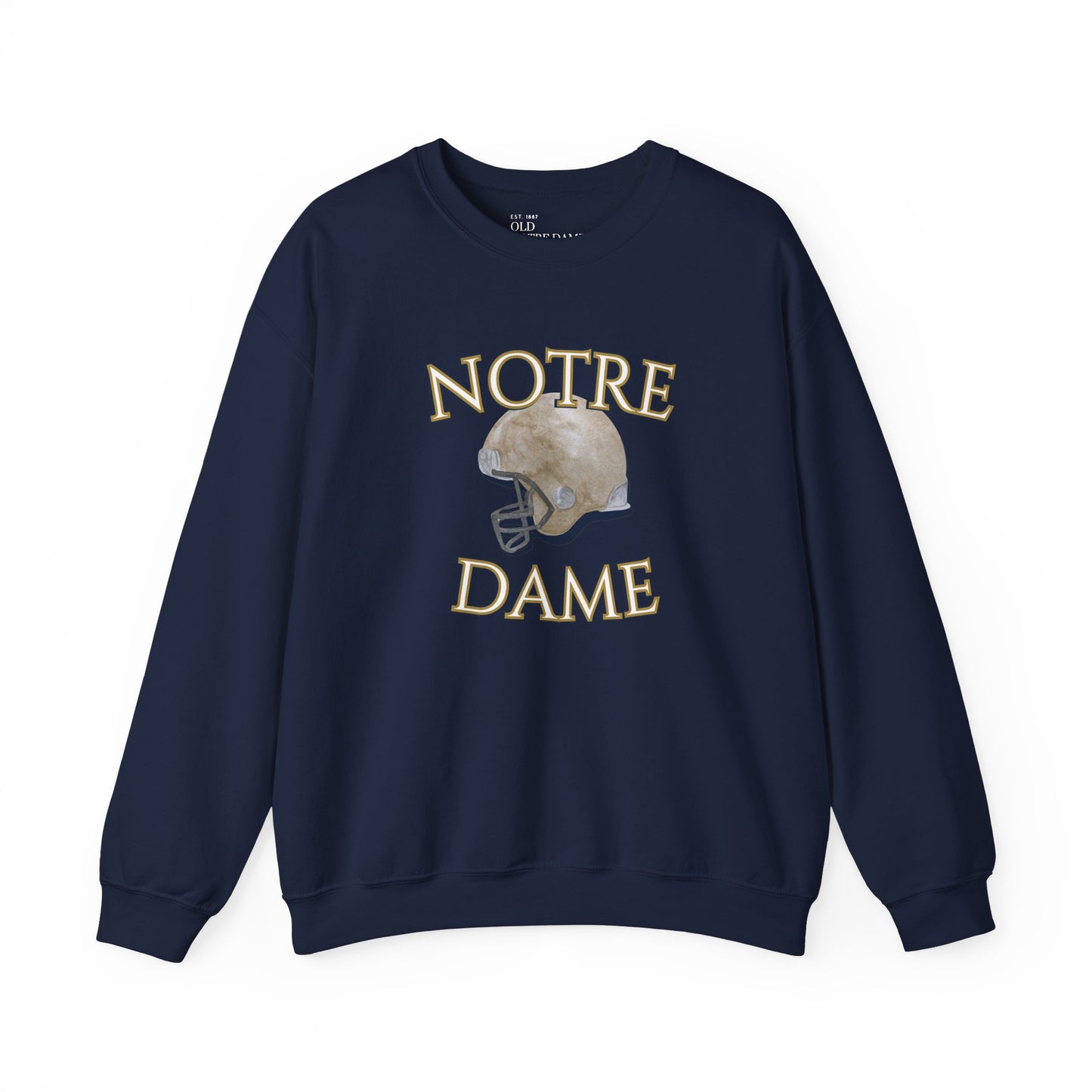 Gold Helmet Crewneck Sweatshirt