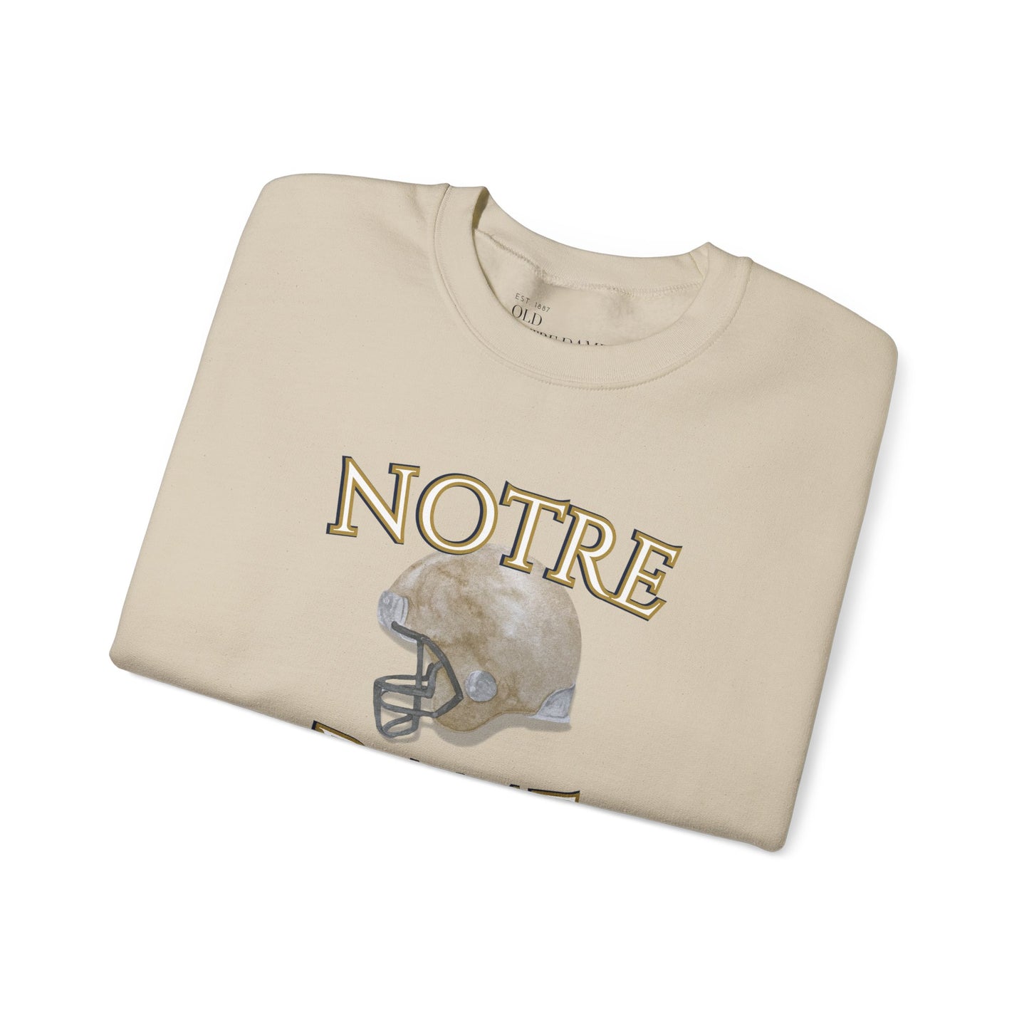 Gold Helmet Crewneck Sweatshirt