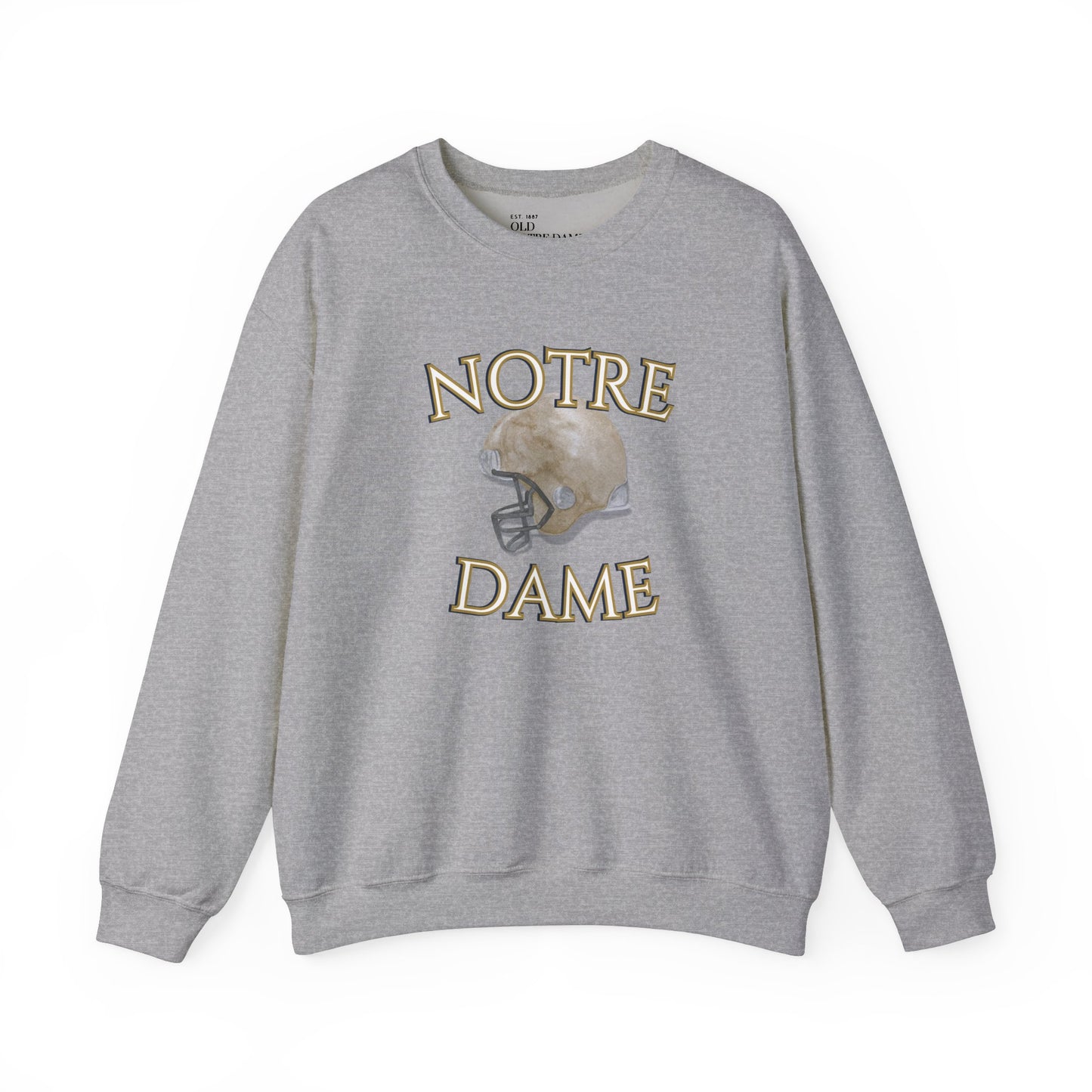 Gold Helmet Crewneck Sweatshirt