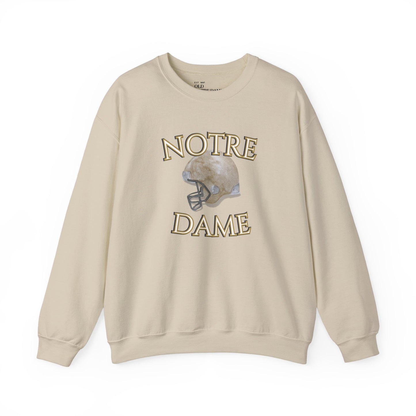 Gold Helmet Crewneck Sweatshirt