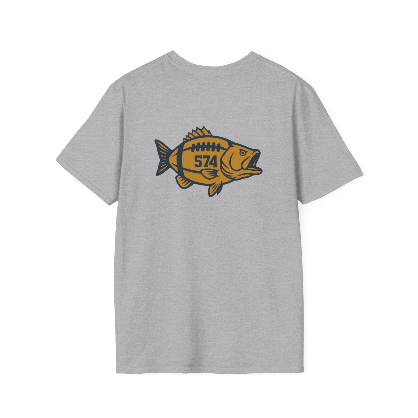 Fishing Lover's Unisex T-Shirt - Notre Dame Fan Gift