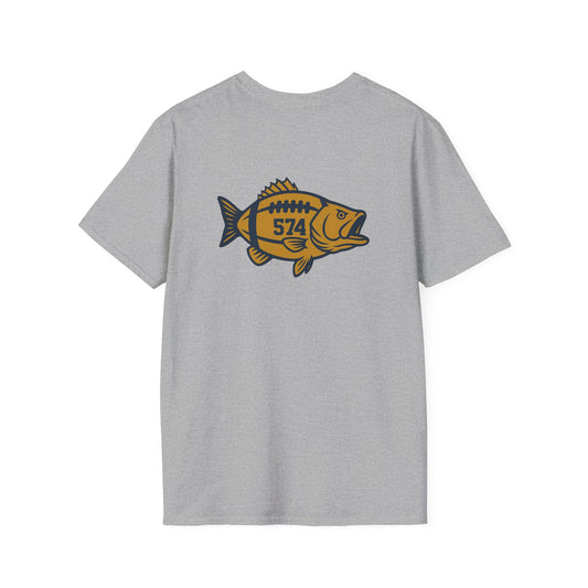 Fishing Lover's Unisex T-Shirt - Notre Dame Fan Gift