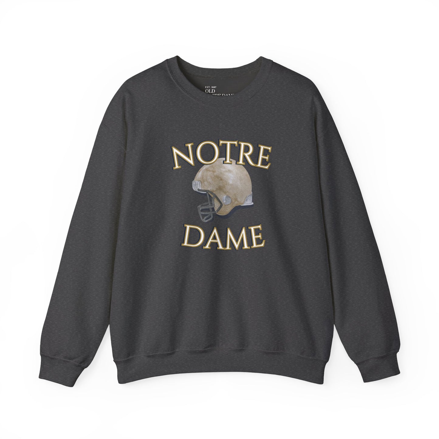 Gold Helmet Crewneck Sweatshirt