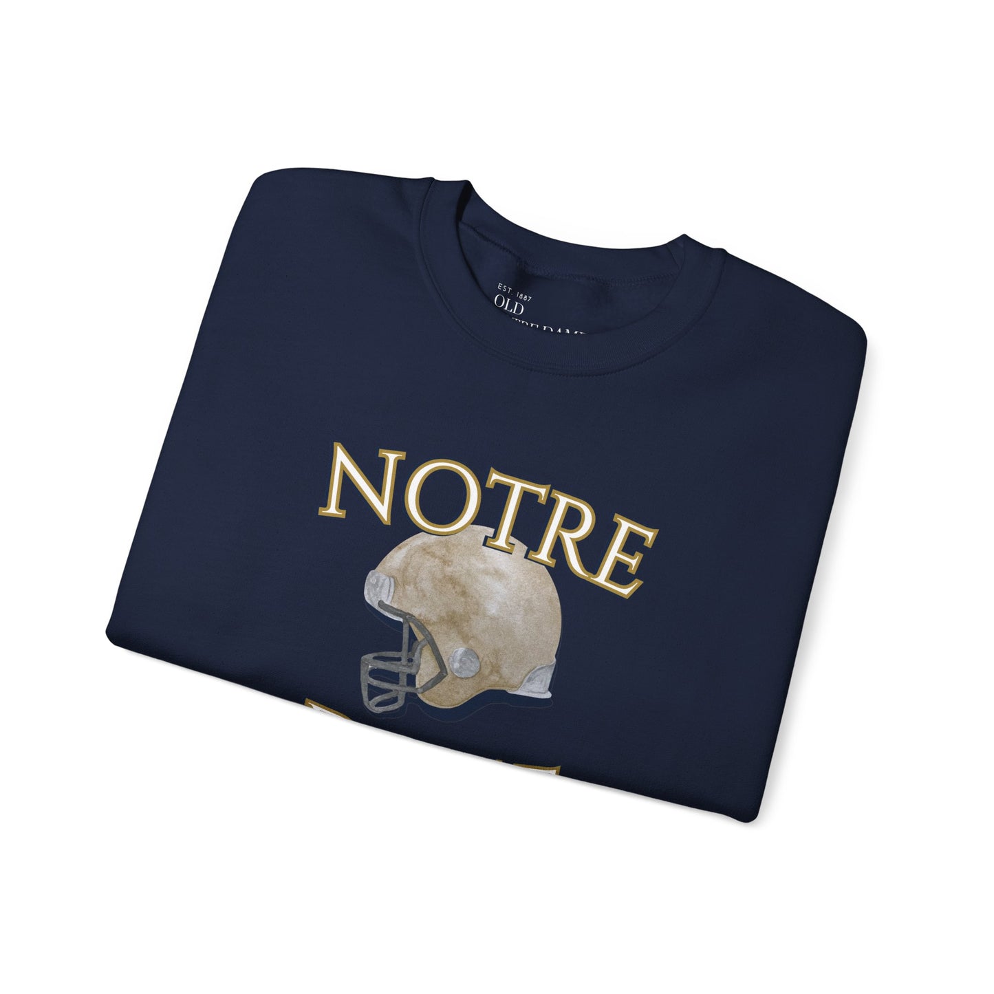 Gold Helmet Crewneck Sweatshirt